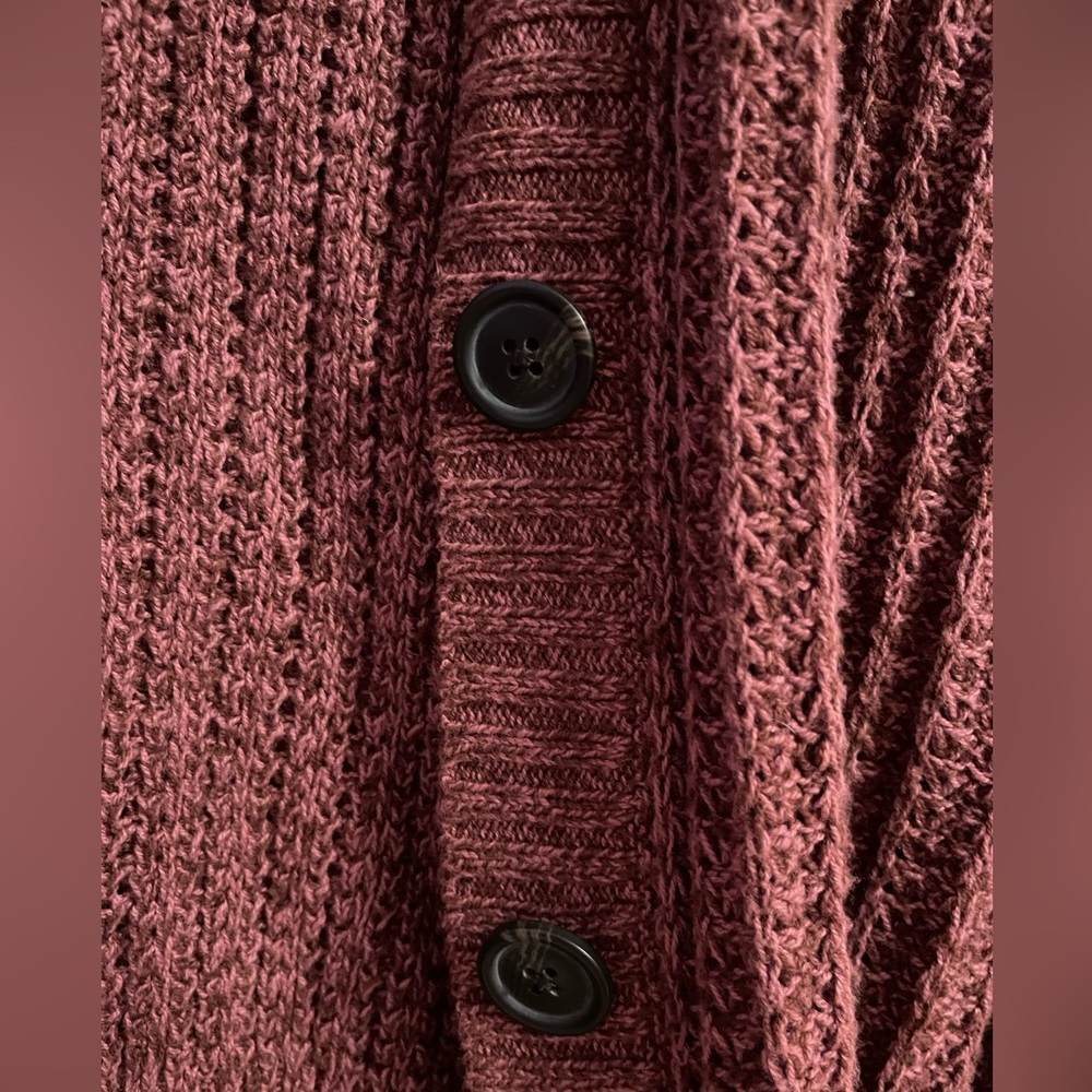 American Eagle Sweater/Button Cardigan Size M - Picture 4 of 4